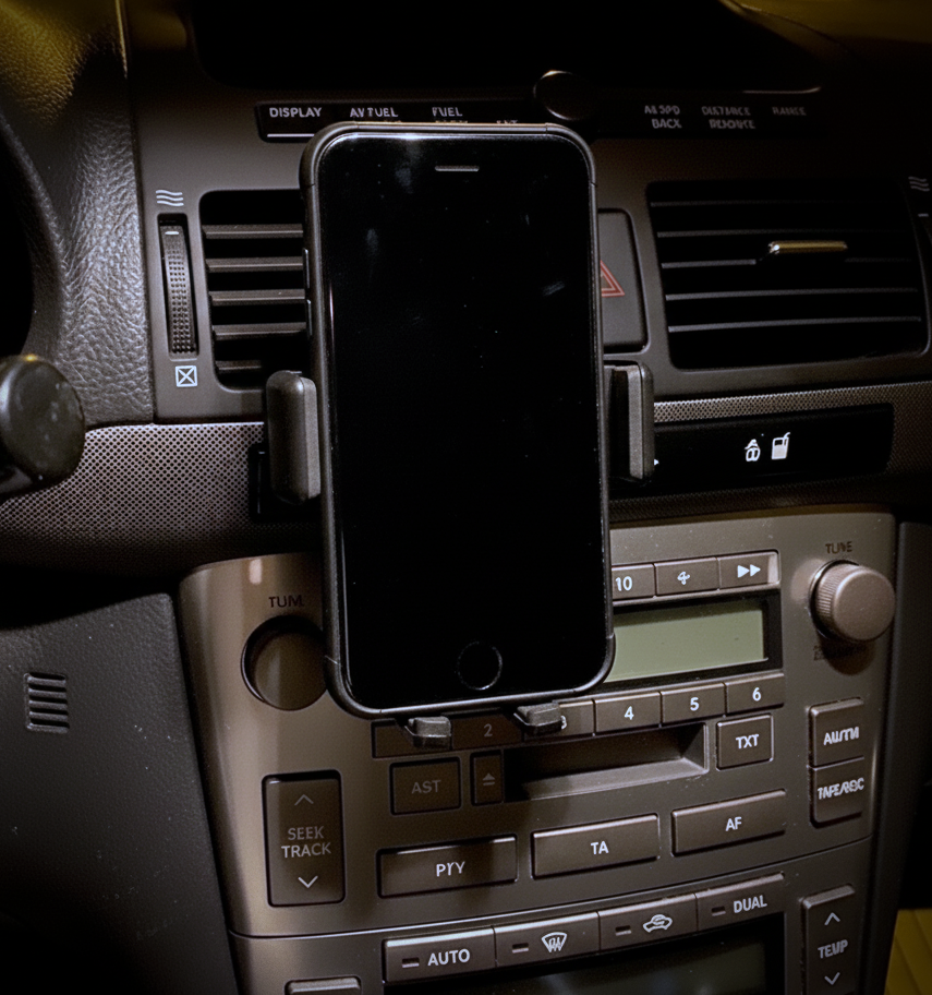 Uchwyt montażowy na telefon - Toyota Avensis T25 (2003-2009)