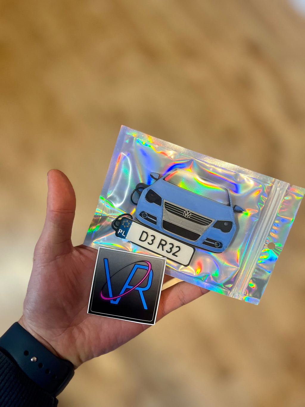 Brelok tablica rejestracyjna – Twój tekst, Twój vibe!