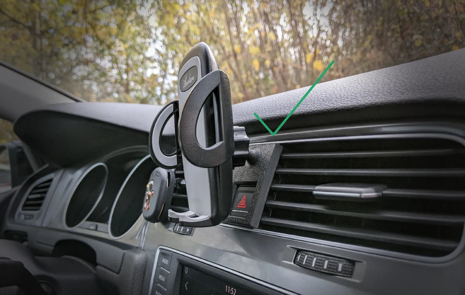 Uchwyt montażowy na telefon - Golf 7/Tiguan