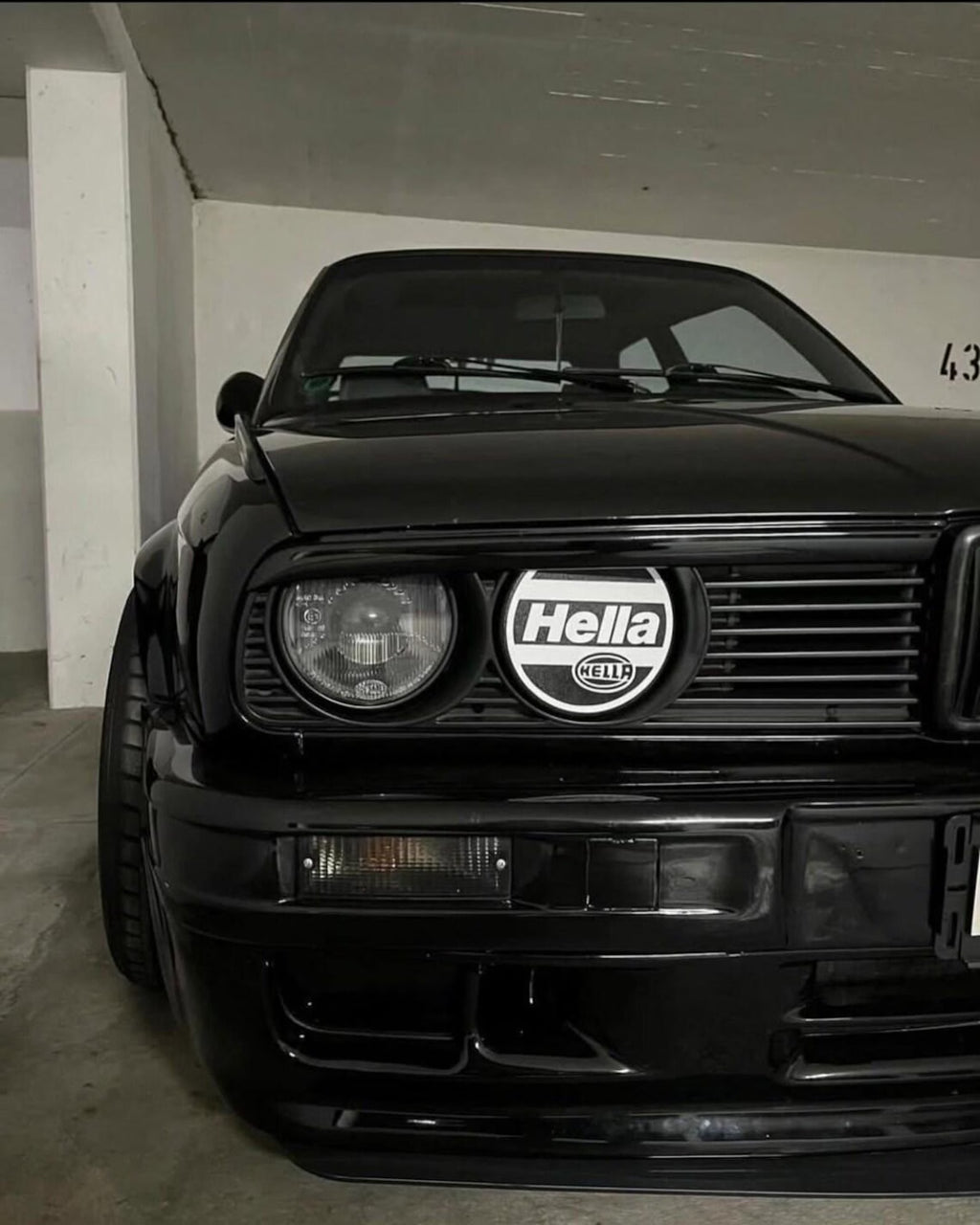 Nakładki na lampy HELLA - BMW E24 E28 E28 E30 E34