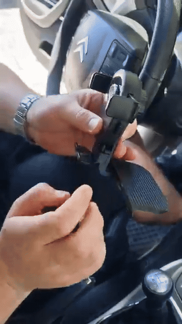 Uchwyt montażowy na telefon - Citroen C5 X7